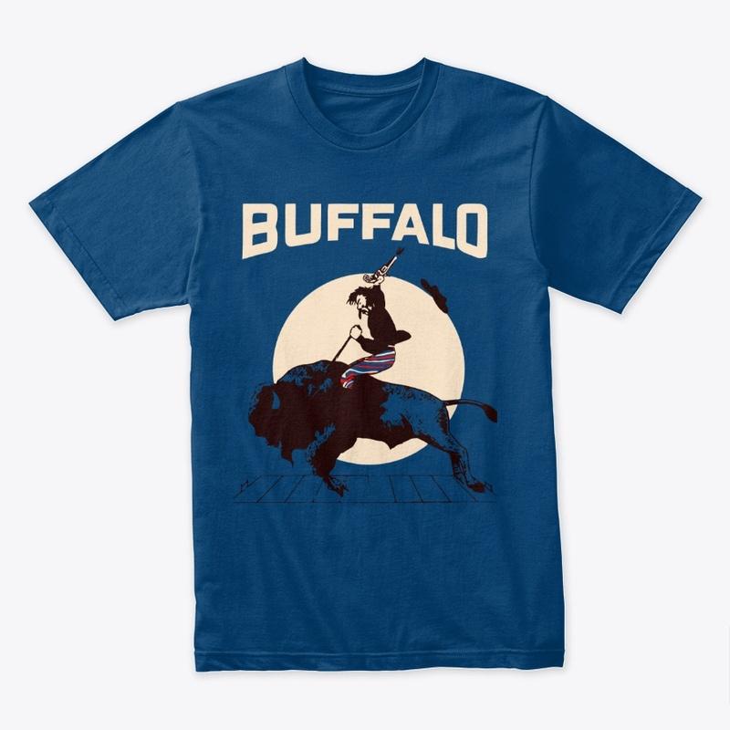 Buckin' Bison (Blue)