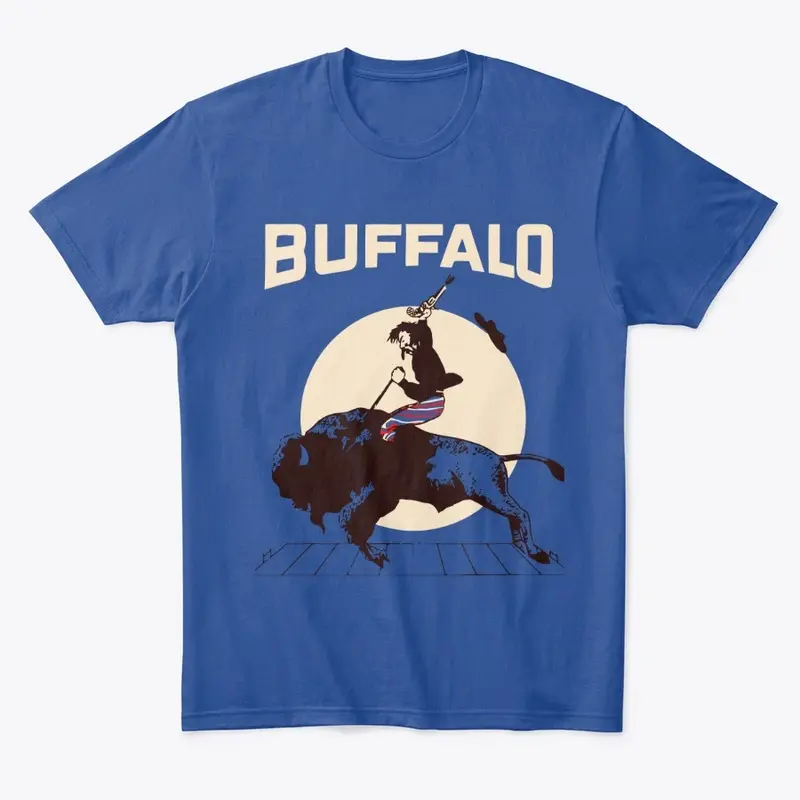 Buckin' Bison (Blue)