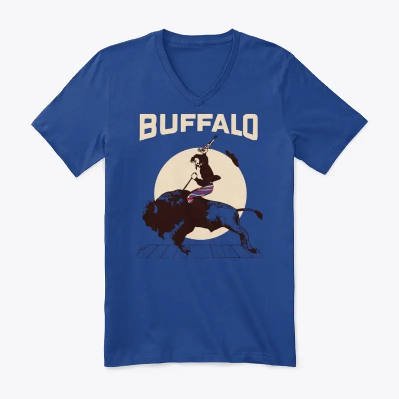 Buckin' Bison (Blue)